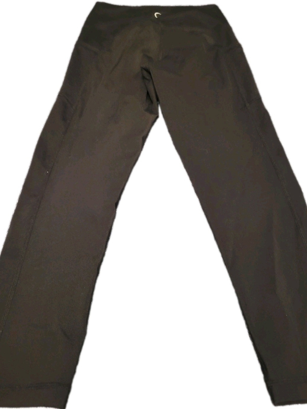 ZYIA Active Women’s Size 4 Black Leggings Wide Waistband Pocket Athletic Pants